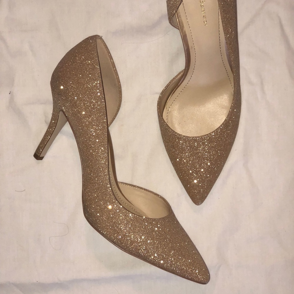 BCBGeneration Gold Heel